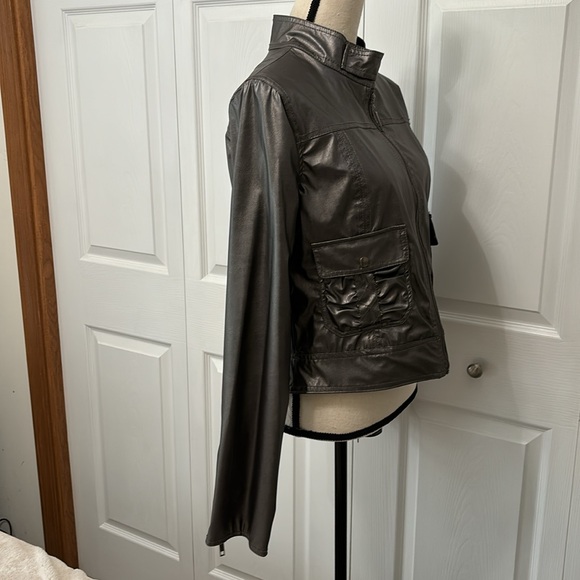 Ashley Junior’s  Full Zip Fully Lined Jacket, XL, Pewter color - Picture 6 of 16